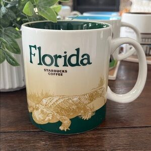 2/$25 Starbucks FLORIDA ‘Global Icon Collection’ Tea/Coffee Mug 16oz